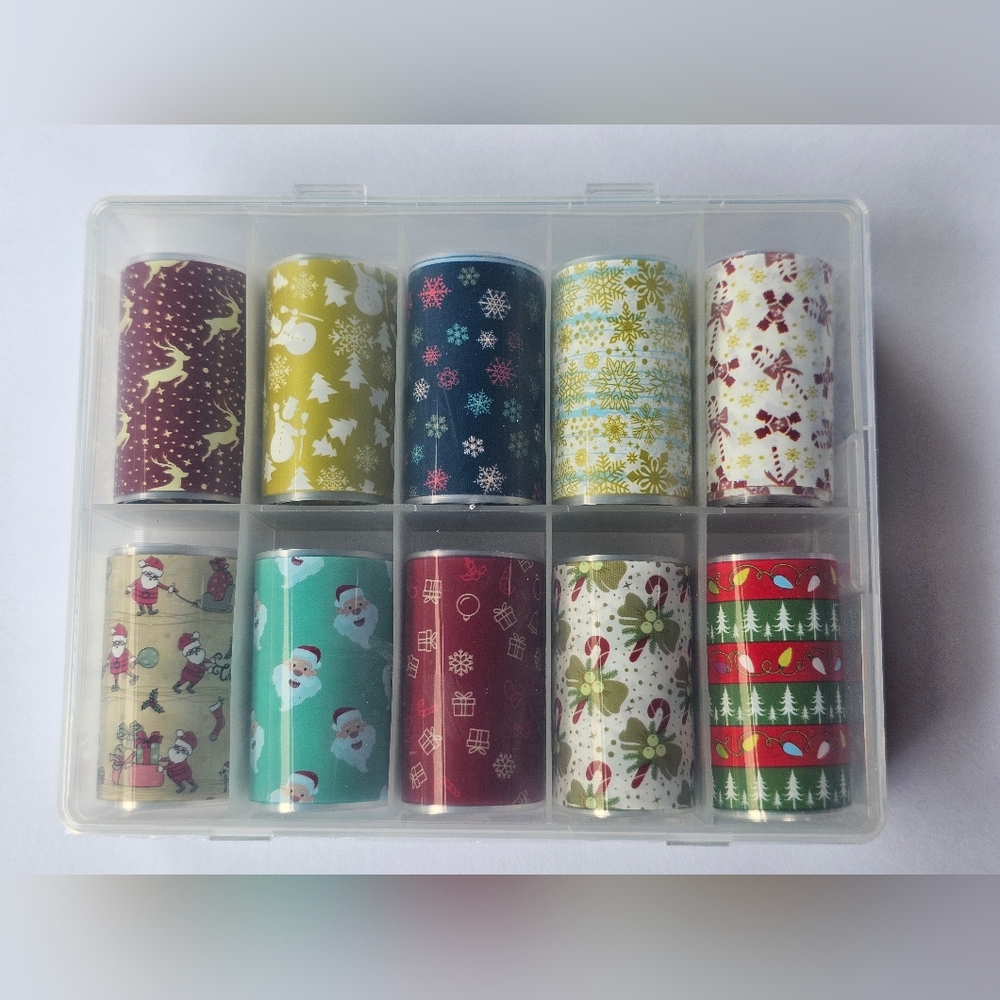 NWOT Festive Nail Art Foil Set